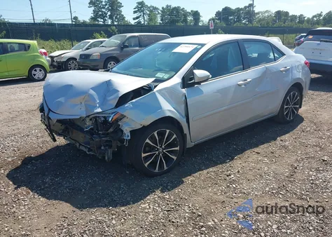 2017 Toyota Corolla Se из США, поврежденный, VIN 2T1BURHE6HC772344